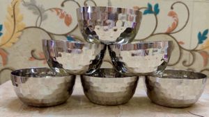 Steel Bowls Set- 6