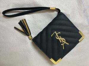 YSL Black Card Case