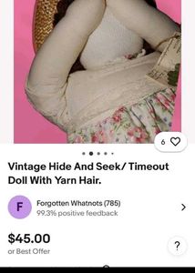 Vintage Hide & Seek Timeout Doll
