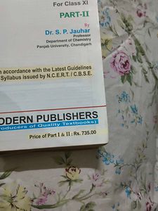 Modern&#39;s abc Chemistry Class XI Part-II