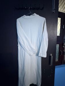 White Long Sleeve Dress