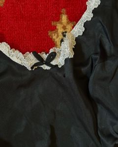Satin Black Dress