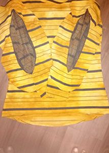 Stylish Yellow Striped Top for Women