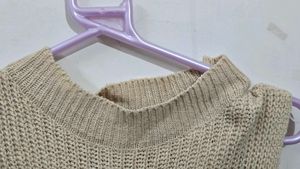 Beige Sleeveless Knit Sweater Vest –Cozy&amp;Versatile