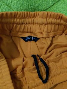 Orange Casual Shorts