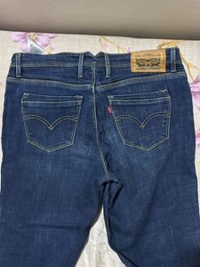 Levi's Dark Wash Denim Jeans