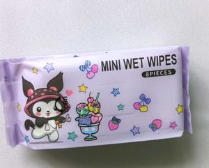 4 Cute Mini Wet Wipes💜🩵