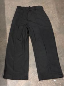Black Wide Leg Trousers