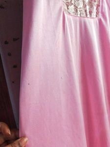 Pink Lace Nightgown