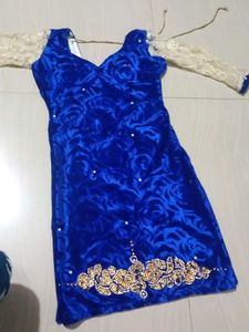 Baby Velvet Kurta