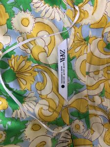 New Zara Wrapup Dress