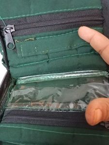 Multi Partitioned Jewellery Pouch