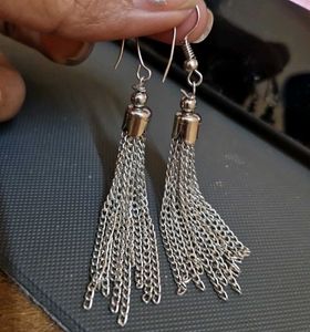 Chain Tassel Earrings