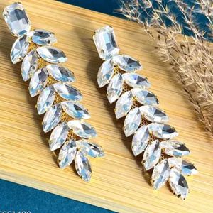 Ad Stone Earrings Big Size