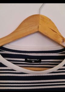 Blue Striped Dress