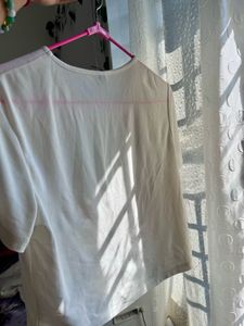 White Shear Basic Tee