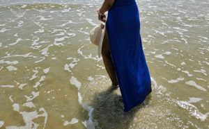 Tandul Slit Cut Skirt.