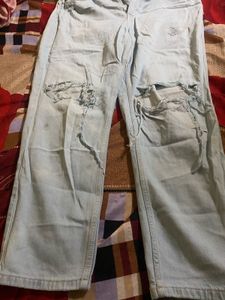 Light Wash Denim Jeans