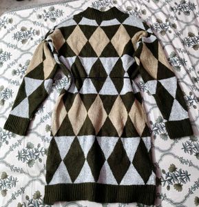 Olive Green Knit Sweater