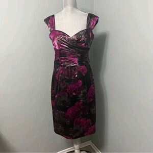 Floral Print Midi Dress