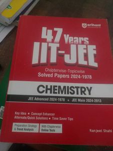 IIT-JEE PYQ BOOK-(2024-1978)