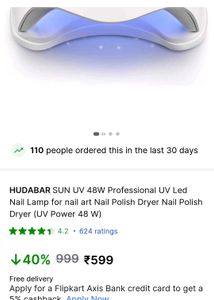 UV LED Nail Lamp