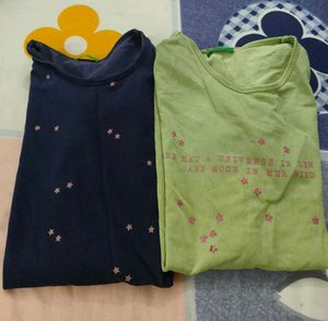 Combo Of 2 T-Shirts Size- 34
