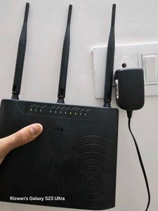 D Link Wifi Router With 3 Antenna