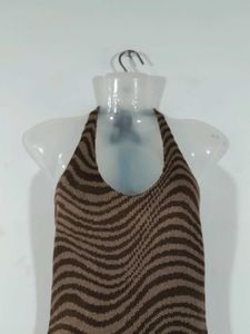 Brown Partywear Dress For Women&#39;s
