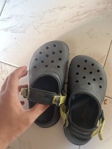 Comfortable Dark blue Crocs Sandals