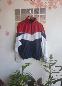 Retro Color Block Jacket