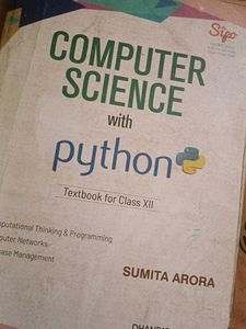 Textbook Class 12 Cbse Computer Science