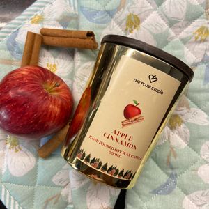 Scented Candle Jar 200ml - Apple Cinnamon