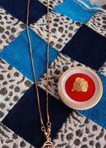 Beautiful Chain Locket With Ring Combo