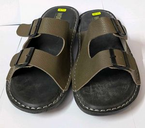 Woodland Leather Buckle Sandals