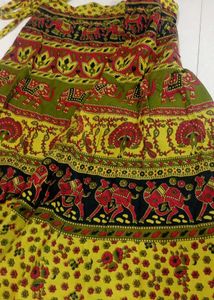 Ethnic Print Skirt wrap around skir