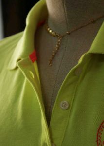 Yellow Converse Polo Top