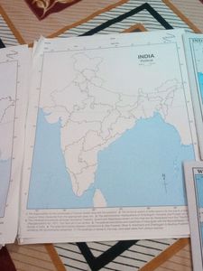 Graph Papers, Maps And Comment Sheets