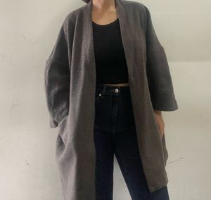 🌈Cozy Grey Oversized Cardigan🎀