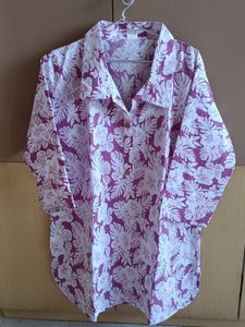 Cotton Floral Print Co-ord Set