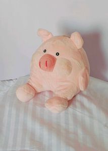 Pink Pig Plushie
