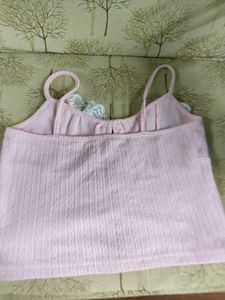 CLEARANCE 📣Lace Bow Design Feminine Cami/tank Top