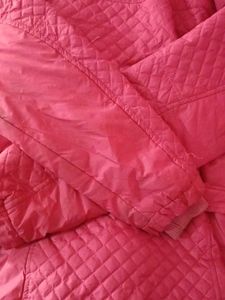 Pink Quilted Jacket