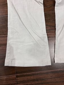 White Cargo Pants