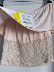 Mesh Insert Crop Top