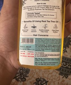 Pack of 2- Rosemary Lavender &amp; Tea Tree Oi