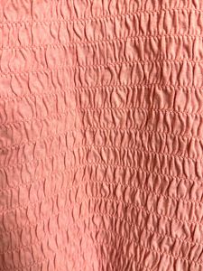 Peach Textured Top