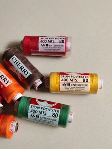 8 Polyester Thread 🧵 For Tailoring Combo...