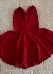 Red micro mini Skater Dress - Valentine’s
