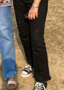Black Flare Jeans